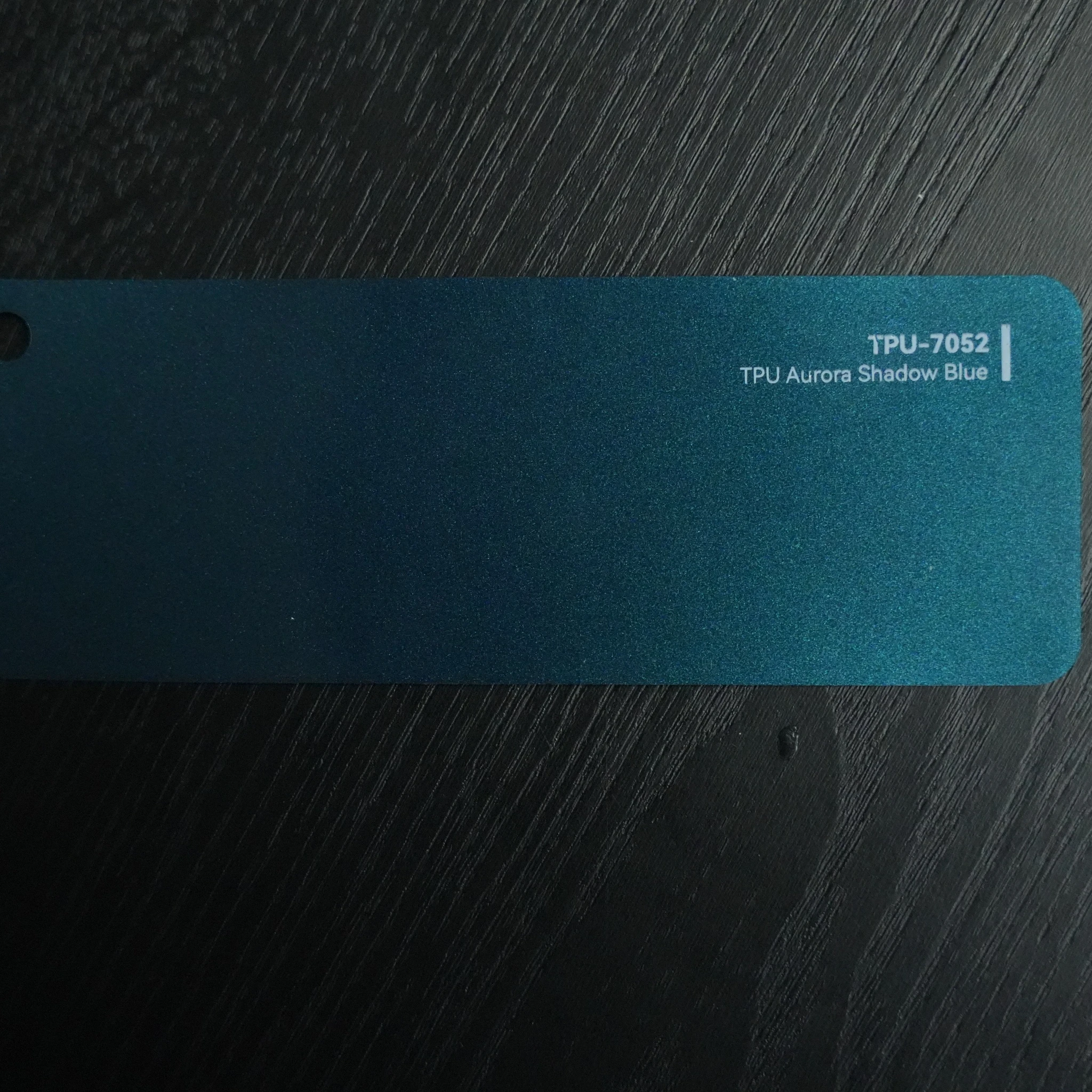 Aurora Shadow Blue PPF wrap texture