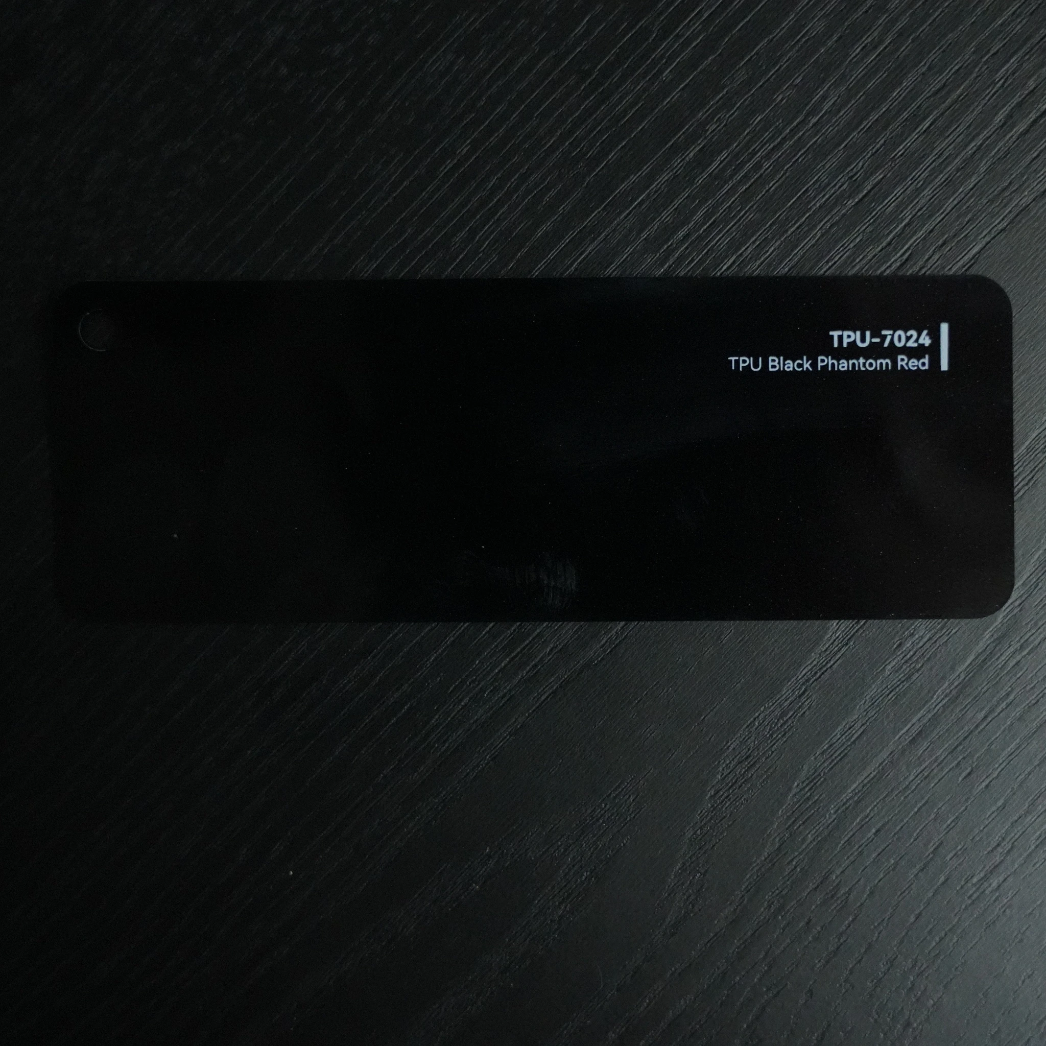 Black Phantom Red PPF wrap texture